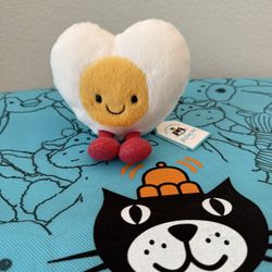 Jellycat Amuseables Heart Boiled Egg