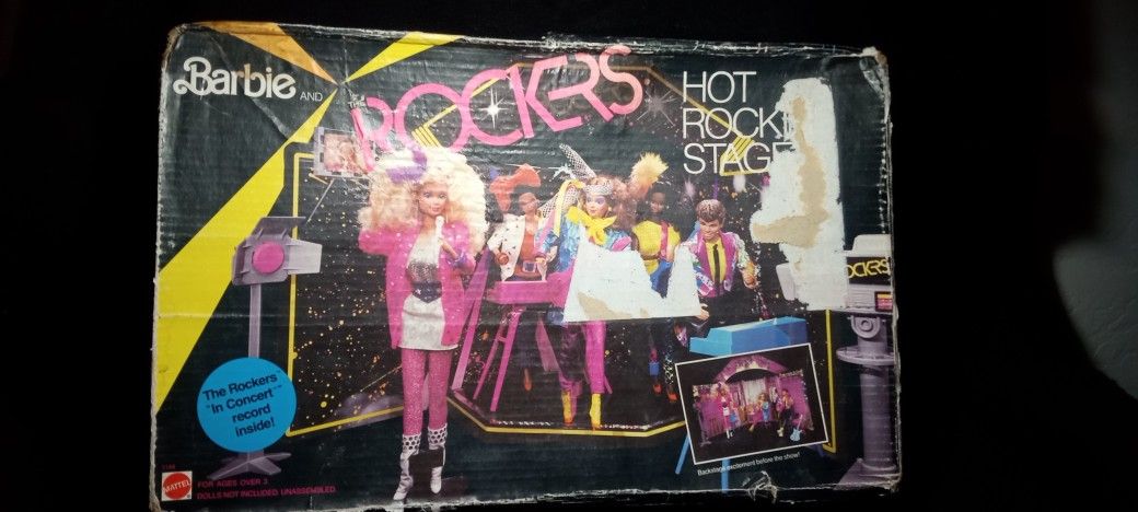 Barbie And The Rockers Hot Rockin Stage