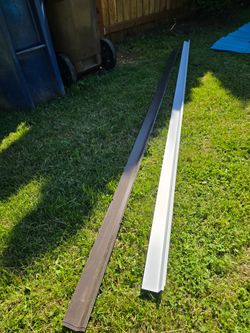New metal drip edge / flashing trim