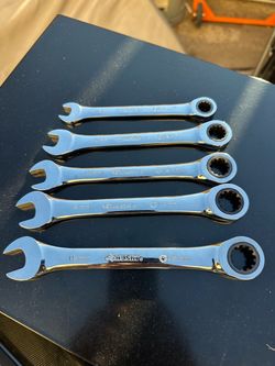 Husky metric ratchet wrenchs 10, 12, 13, 14, 15mm