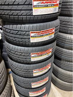 215/55r17 Brand New Tires Available With 50k Miles Warranty