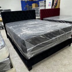 Mattress And Boxspring . Frame Not Included