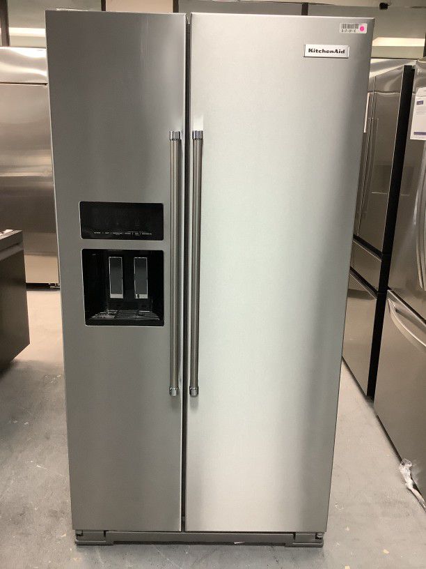 Kitchenaid Stainless steel Side-by-Side (Refrigerator) 35 3/4 Model KRSC700HPS - A-00002793