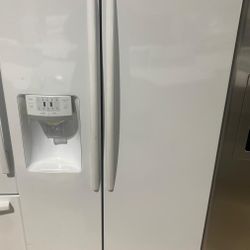 REFRIGERATOR SAMSUNG SIDE BY SIDE WHITE