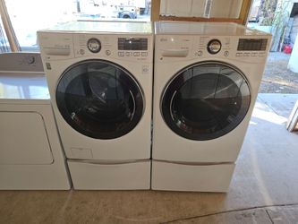 LG Commercial Washer And Dryer Front Loader Set