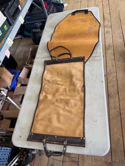 Log carrier holders. $15 each or $25 for the pair