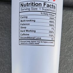 #1 Mom 20 ounce steal tumbler new in box