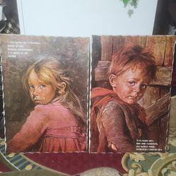 Wall Decor Vintage  Solid Wood