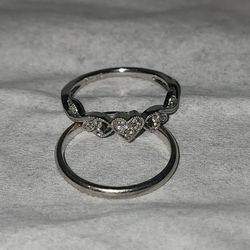 Diamond Ring Set White Gold