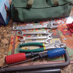 Basic Tools And 3 Ton Jack- $20