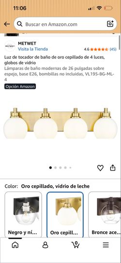 vanity ligth