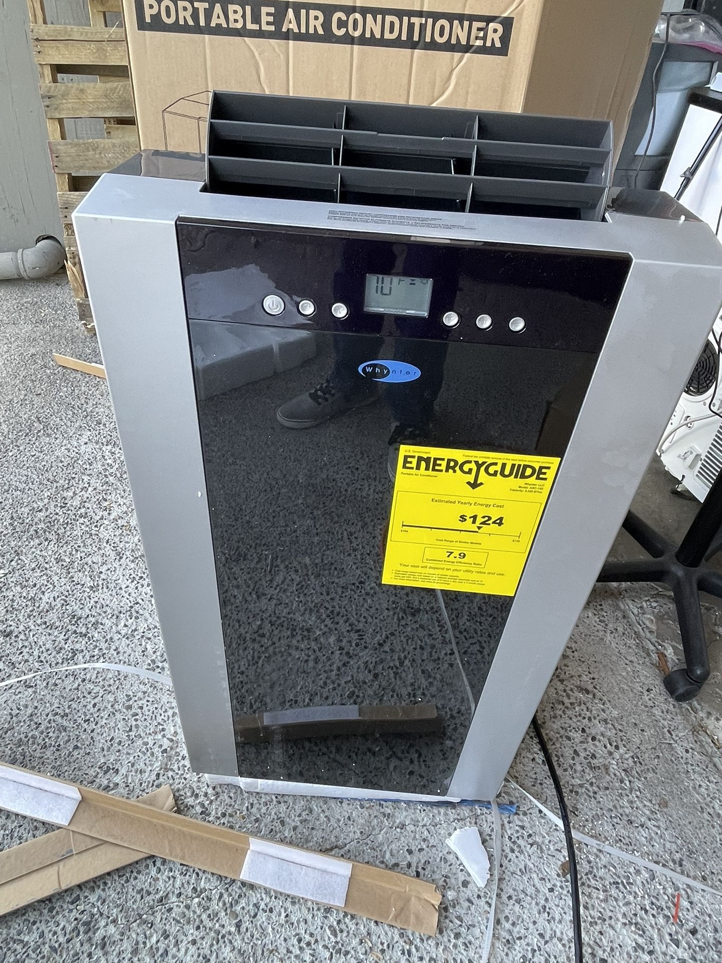 Whynter 14000 BTU Dual Hose Portable Air Conditioner for 500 sq. ft.