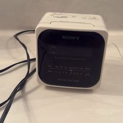 Sony Radio Alarm Clock