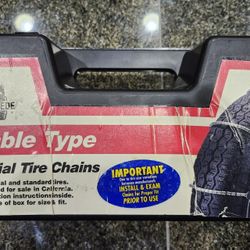 Cable Snow and Ice Tire Chains 