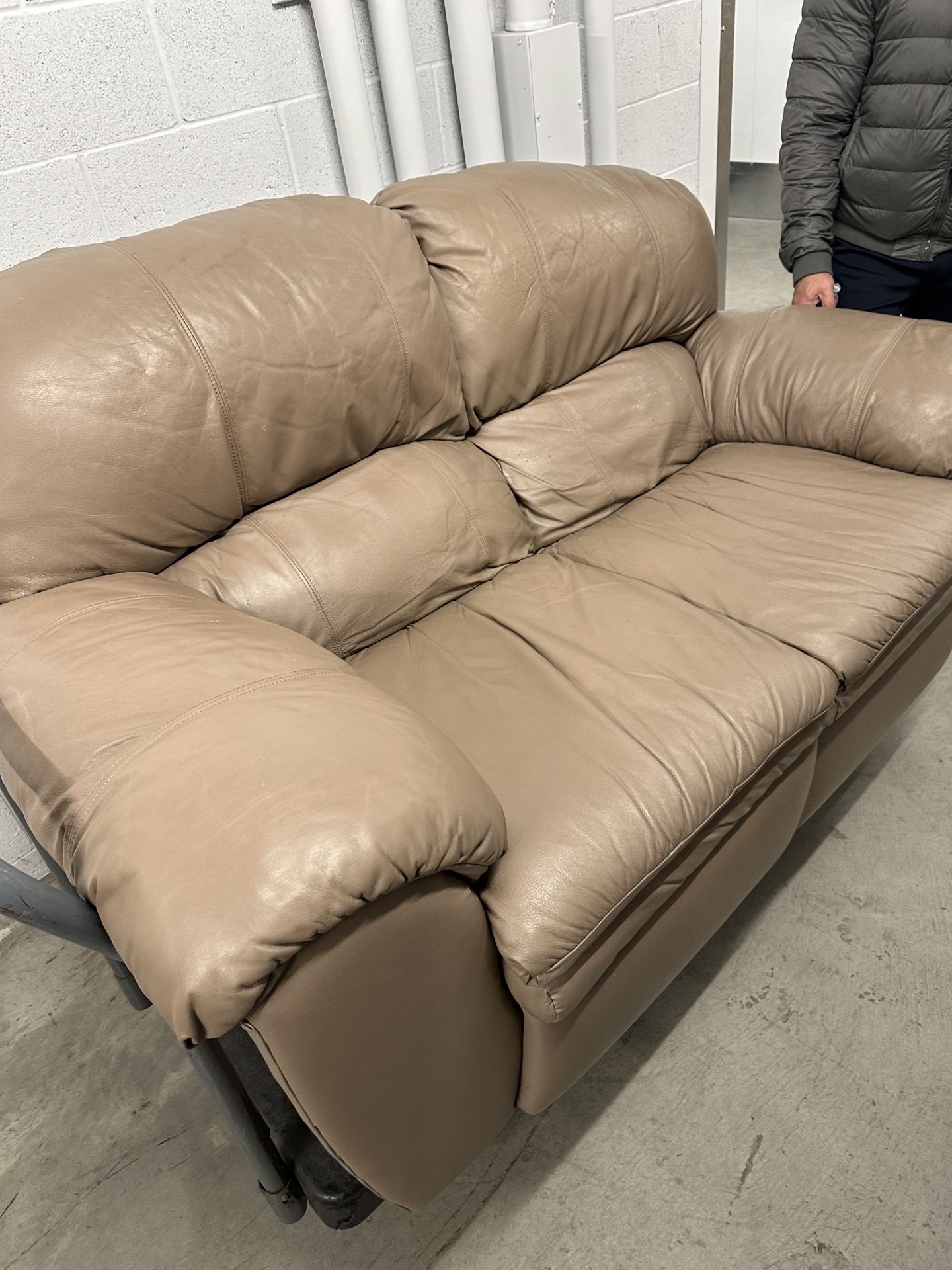 Leather Love Seat/Couch