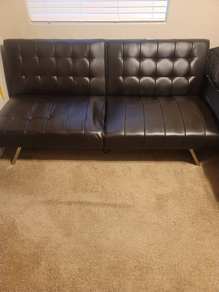 Leather Futon