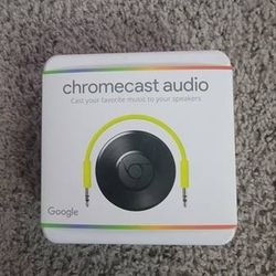 NEW Google Chromecast Audio Media - WiFi AUDIO Streamer - RUX-J42

