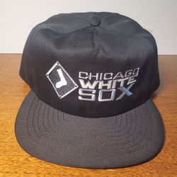 New Vintage Annco Chicago White Sox Snapback Hat Cap With Tag