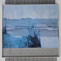 Wall Art - "The Joan Whitney Payson Galleries" - large framed metropolitan Museum of Art
