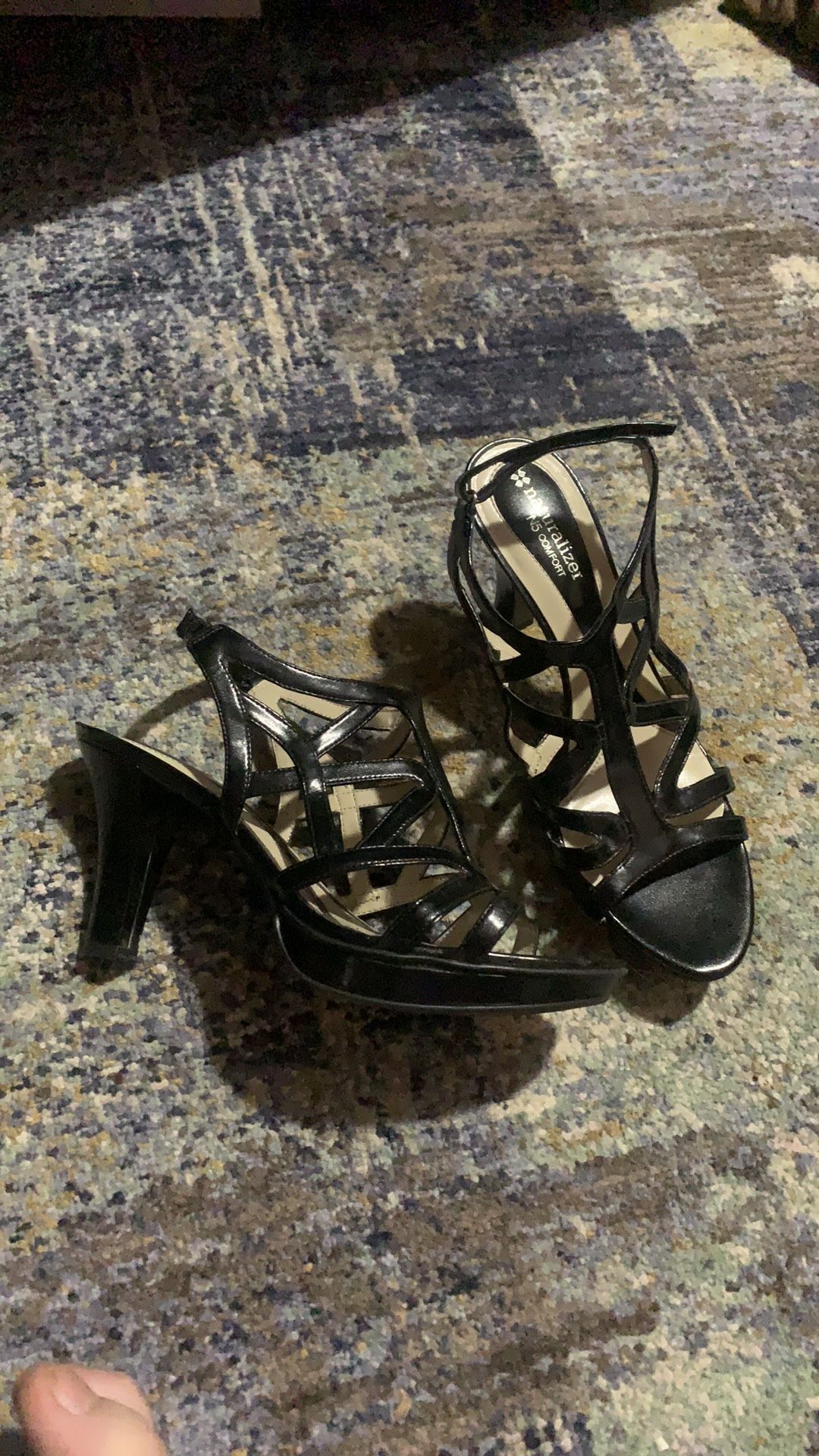 Black Size 8.5 Heels