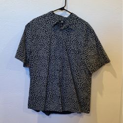 XL Floral Patterned Dress Shirt