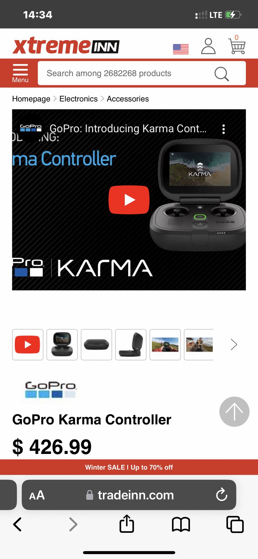 GoPro Karma Controller (GoPro Official Accessory)   