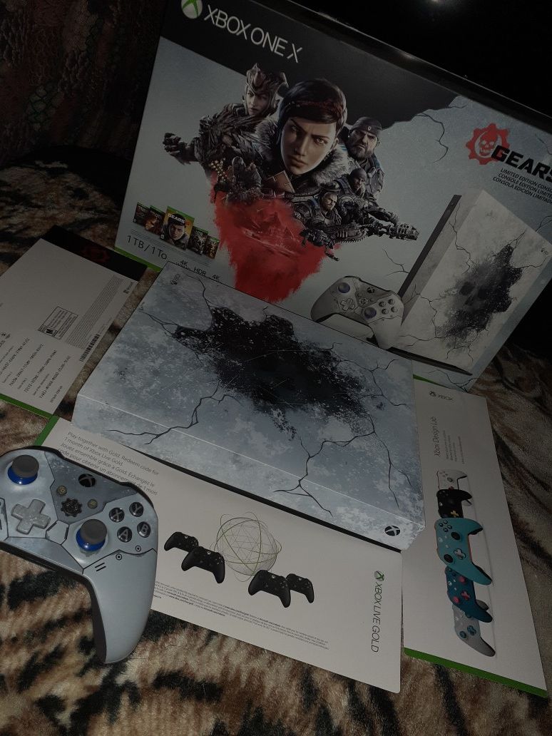 Xbox one X Gears 5 Limited Edition