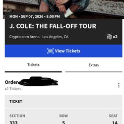 J. Cole Tickets