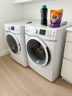 GE Front-Load Washer and Electric Dryer Set – Good Condition White - Philadelphia, PA