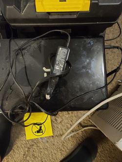 Compaq laptop busted