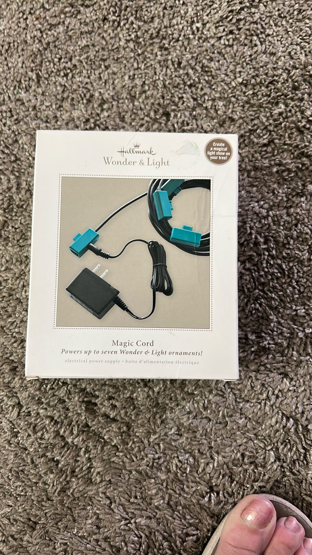 Hallmark Wonder & Light Magic Cord Never Used