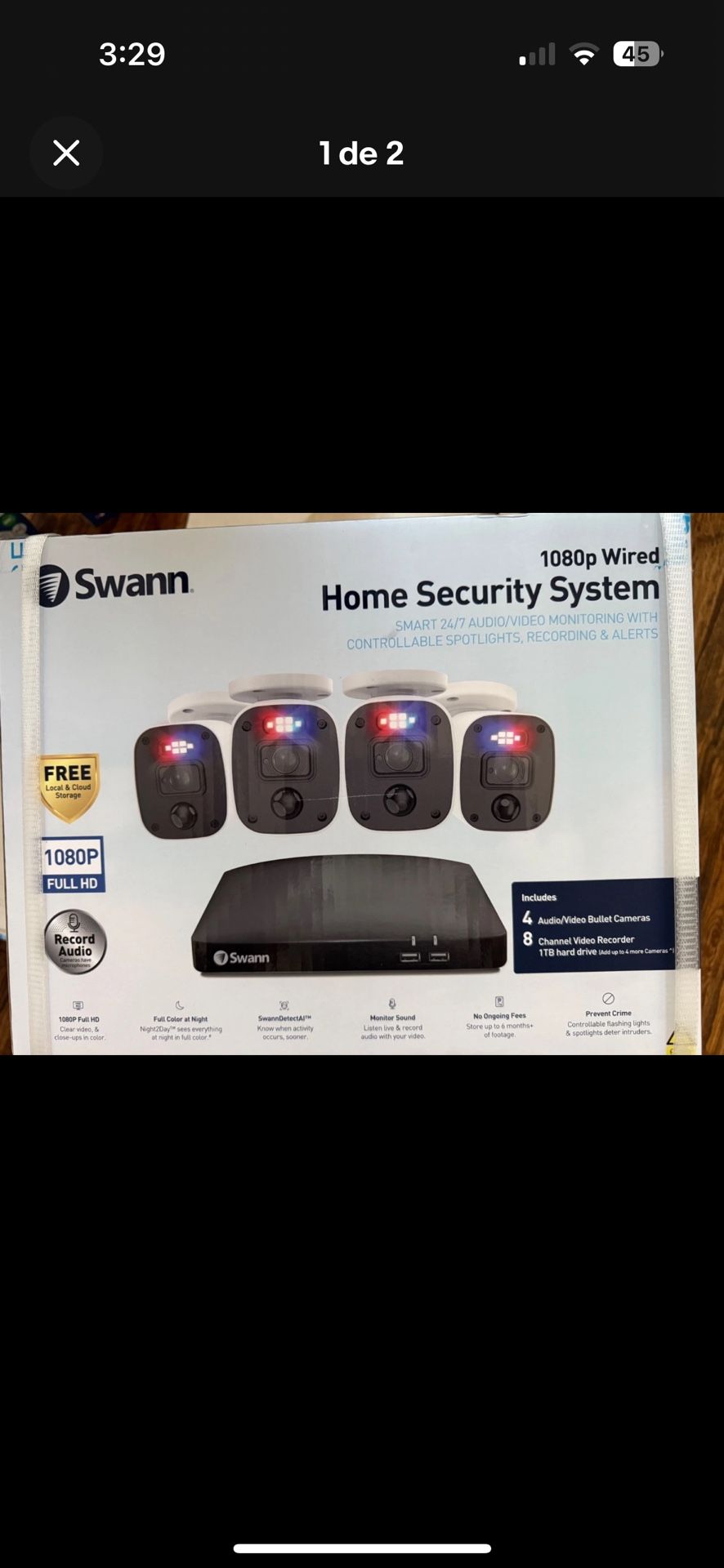 SWANN smart security system