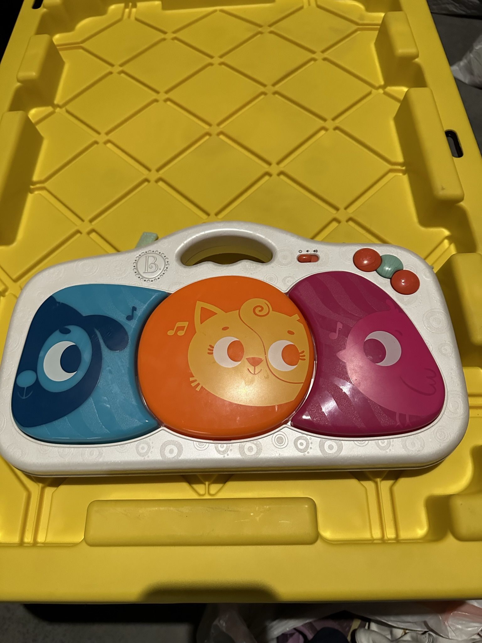 Baby B Musical Party Dance Pad Piano-lights And Sounds 6mos +