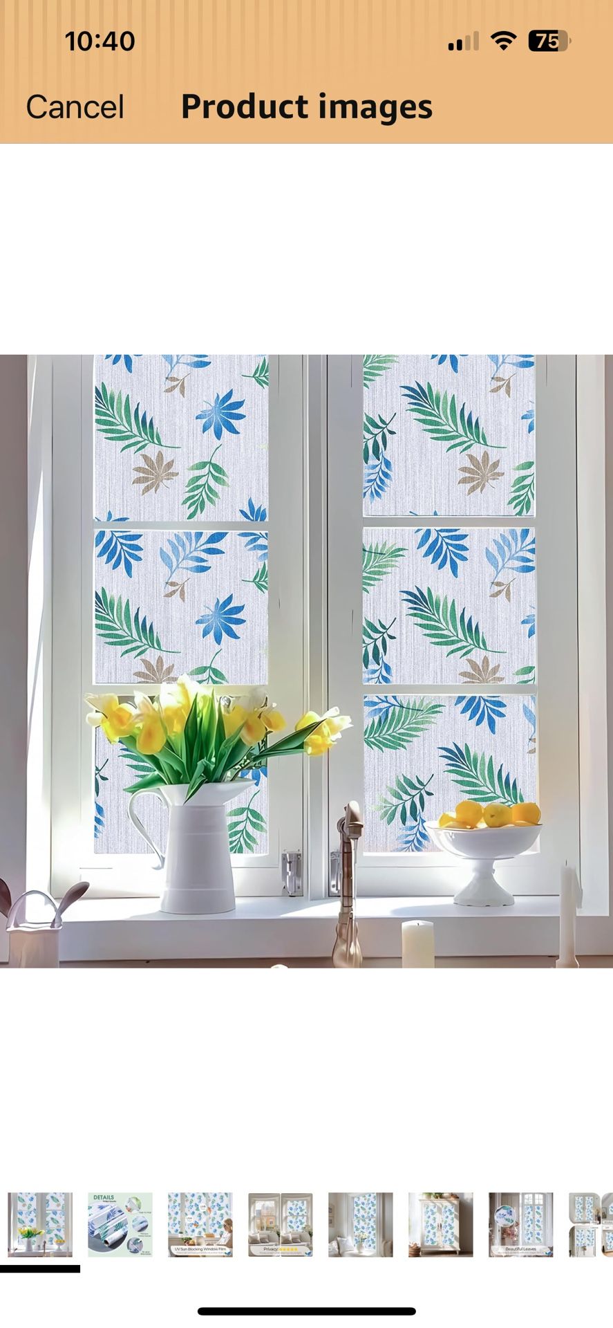 Window Privacy Film Frosted Glass Film Reusable New