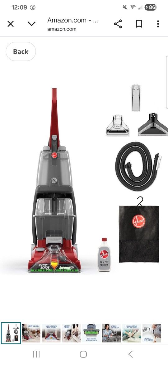 Hoover Powerscrub Elite Pet (Carpet Cleaner)