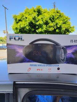 fol Bluetooth speaker 