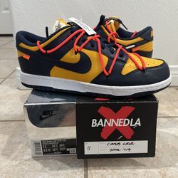 2019 Nike Off-white Dunk Michigan
