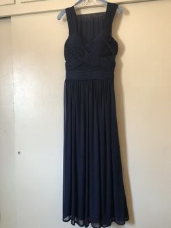 Navy blue dress