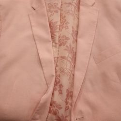 Men's Pink Blazer XL