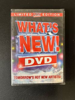 What's New! DVD - Tomorrow's Hot New Artists (DVD, 2005, Limited Edition) New