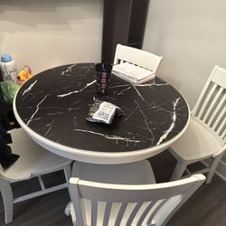 kitchen table with chairs  