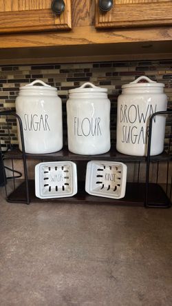 Rae Dunn Flour and Sugar Containers!