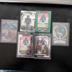 Brian Thomas Jr  Lot Rookie Cards (6ea)