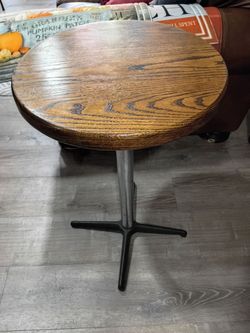 Small round table