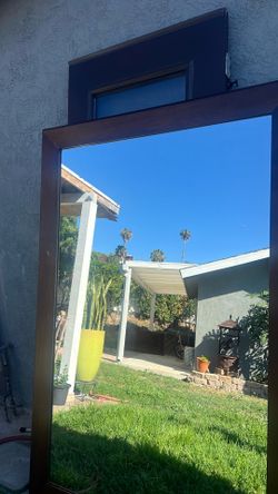 Wood mirror 7 fts