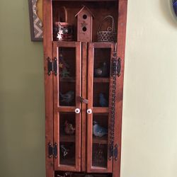 Slim Rustic Cabinet 