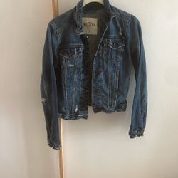 Hollister Distressed Jean Jacket