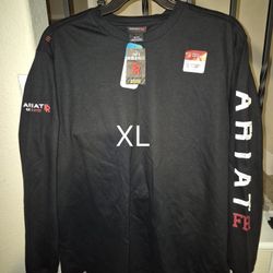 ARIAT FRC BLACK PULL OVER SHIRT