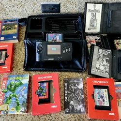 Super RARE Sega Nomad Handheld gaming console **TESTED & WORKING** with Games!!