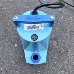 Sump Pump Little Giant For Pool And Hose Is Free With 25ft Long 